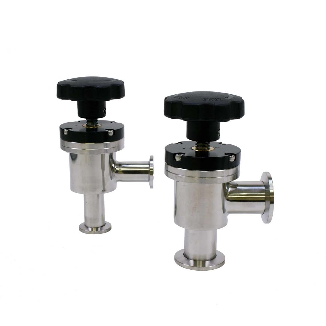 Buy a KF(NW) Manual Angle Valve Online from Lab Society - Short Path Distillation & Extraction Equipment and Supplies