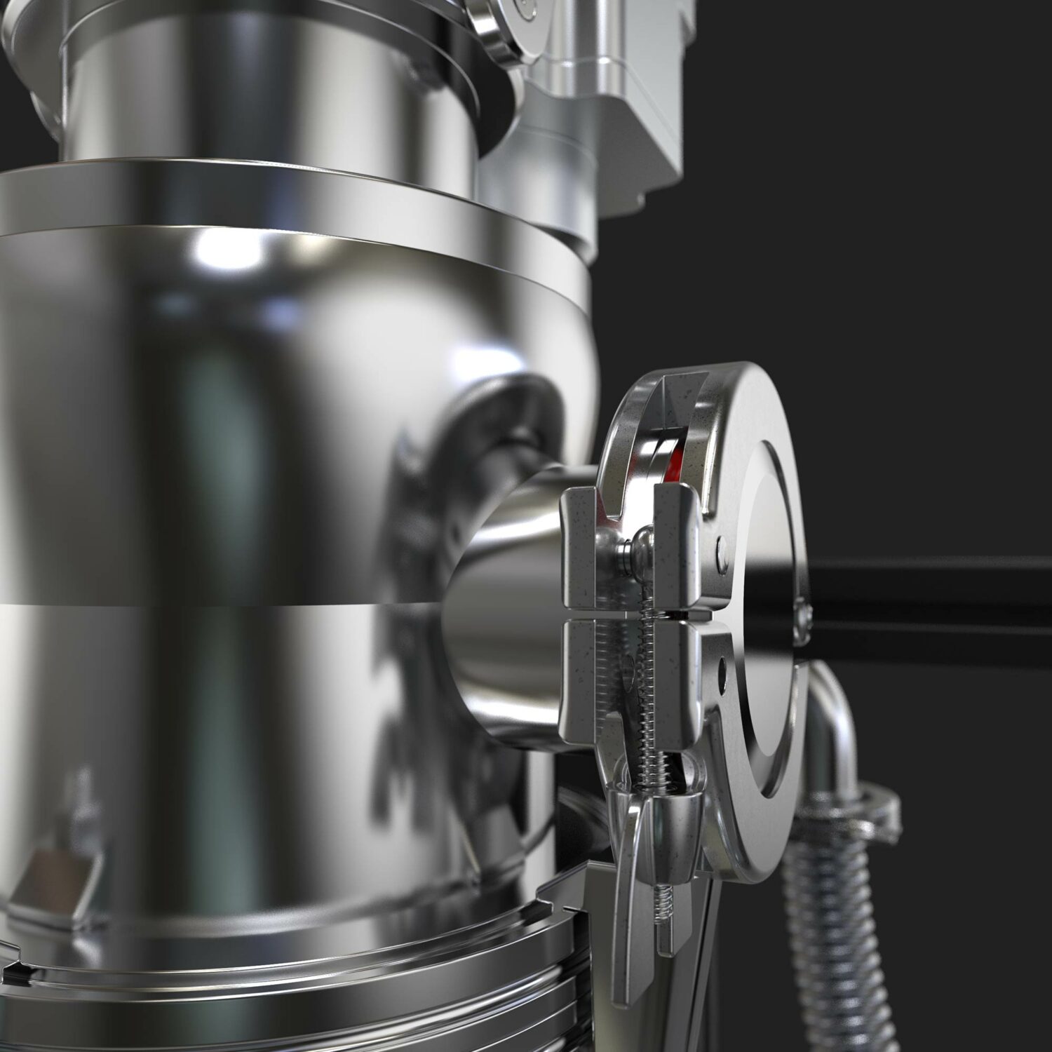 HIVE15™ THIN FILM DISTILLATION SYSTEM, STAINLESS STEEL-1