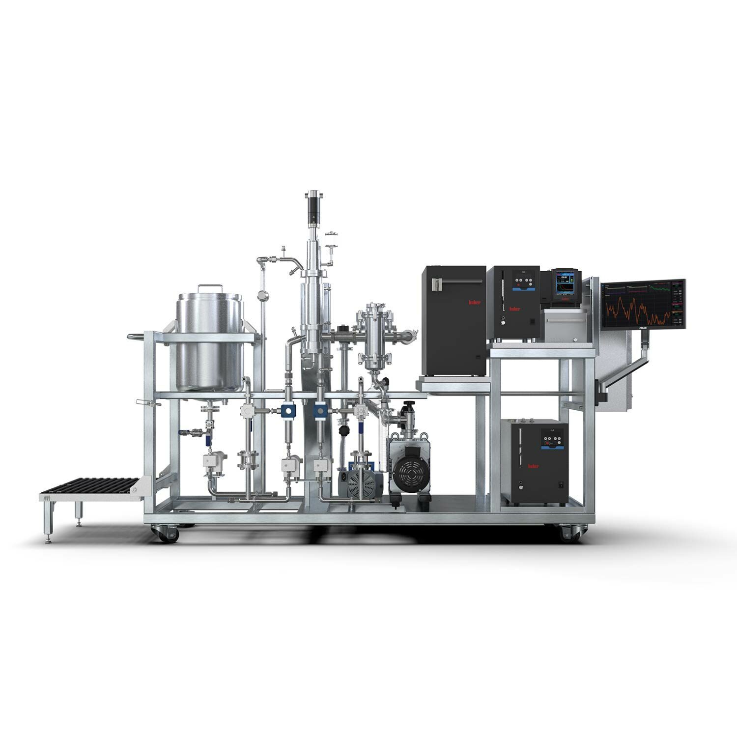 CannaBeast® 13 Thin Film Distillation System, Single Stage, 0.13m2