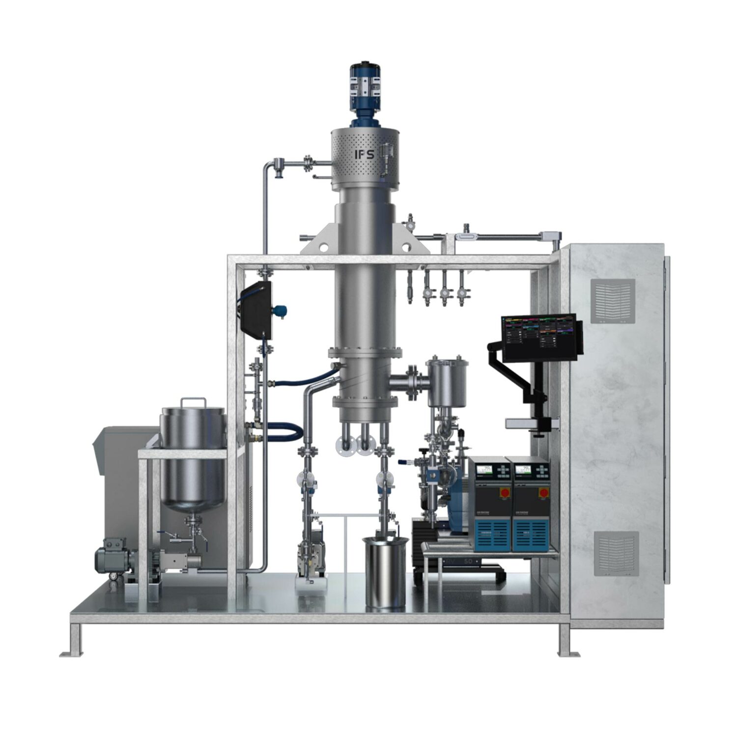 IPS Single Stage Thin Film .6m Thin Film Distillation System — Single Stage