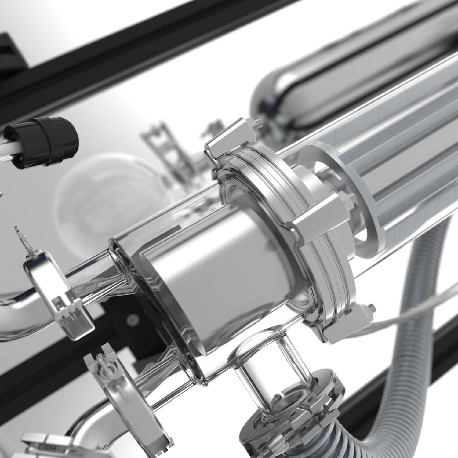 HIVE15™ THIN FILM DISTILLATION SYSTEM, STAINLESS STEEL-3