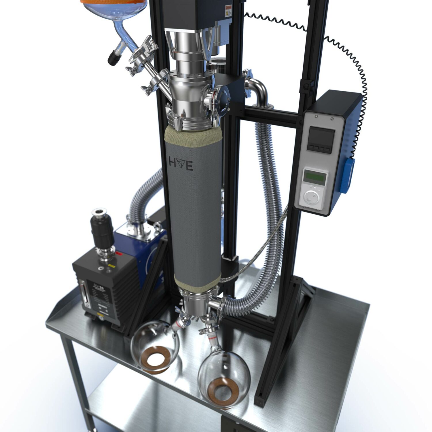 HIVE15™ THIN FILM DISTILLATION SYSTEM, STAINLESS STEEL-4