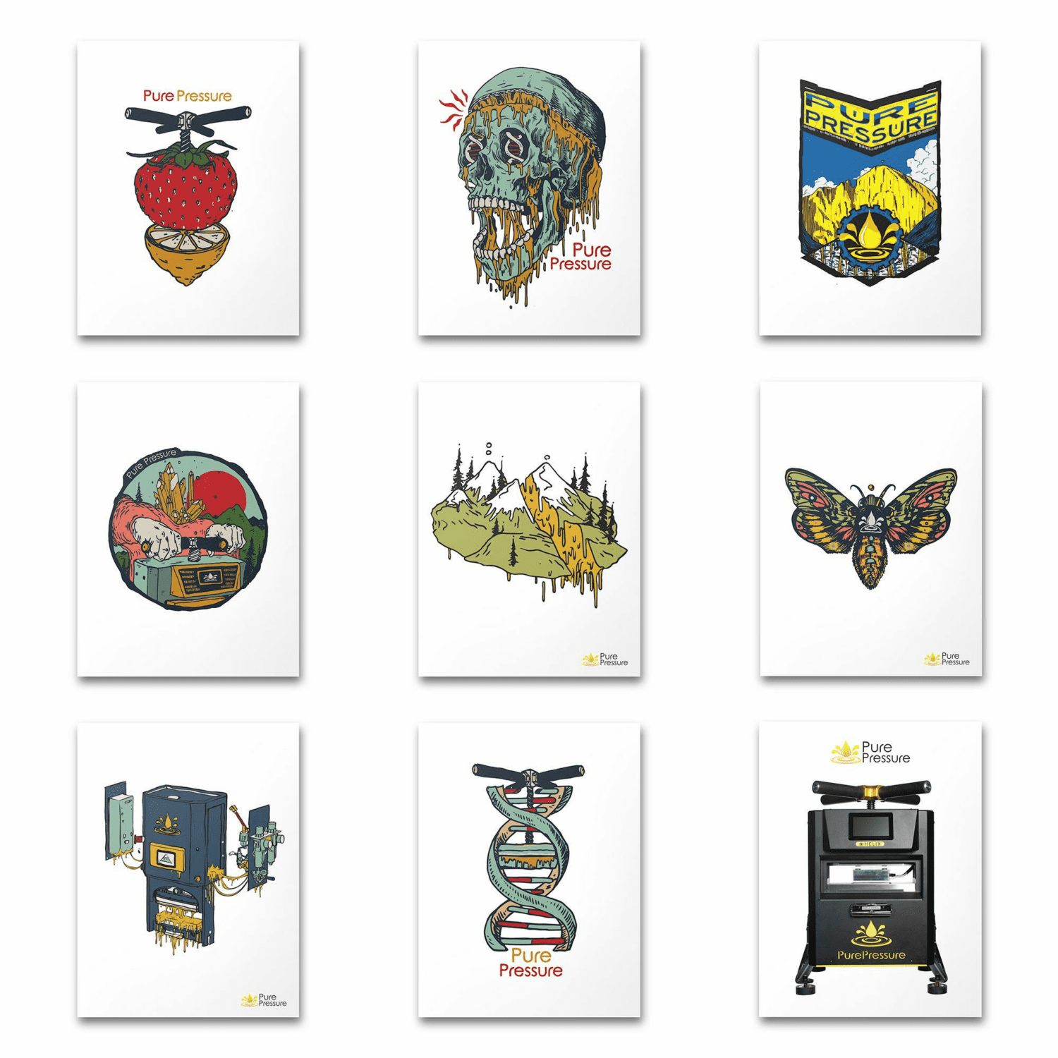 PurePressure by Agrify Original Artwork Posters-1