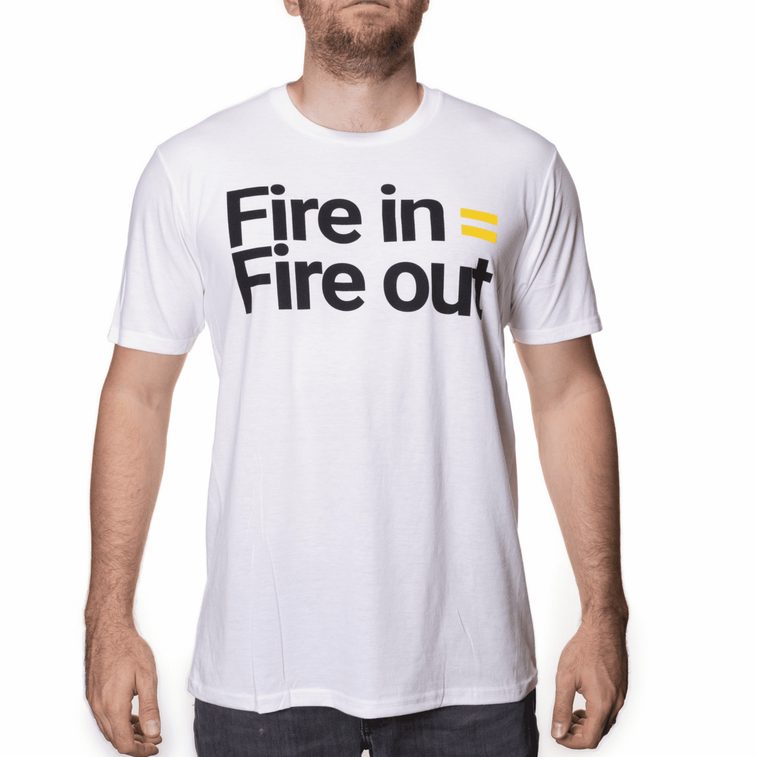 Fire In = Fire Out Tri Blend T-Shirt-1