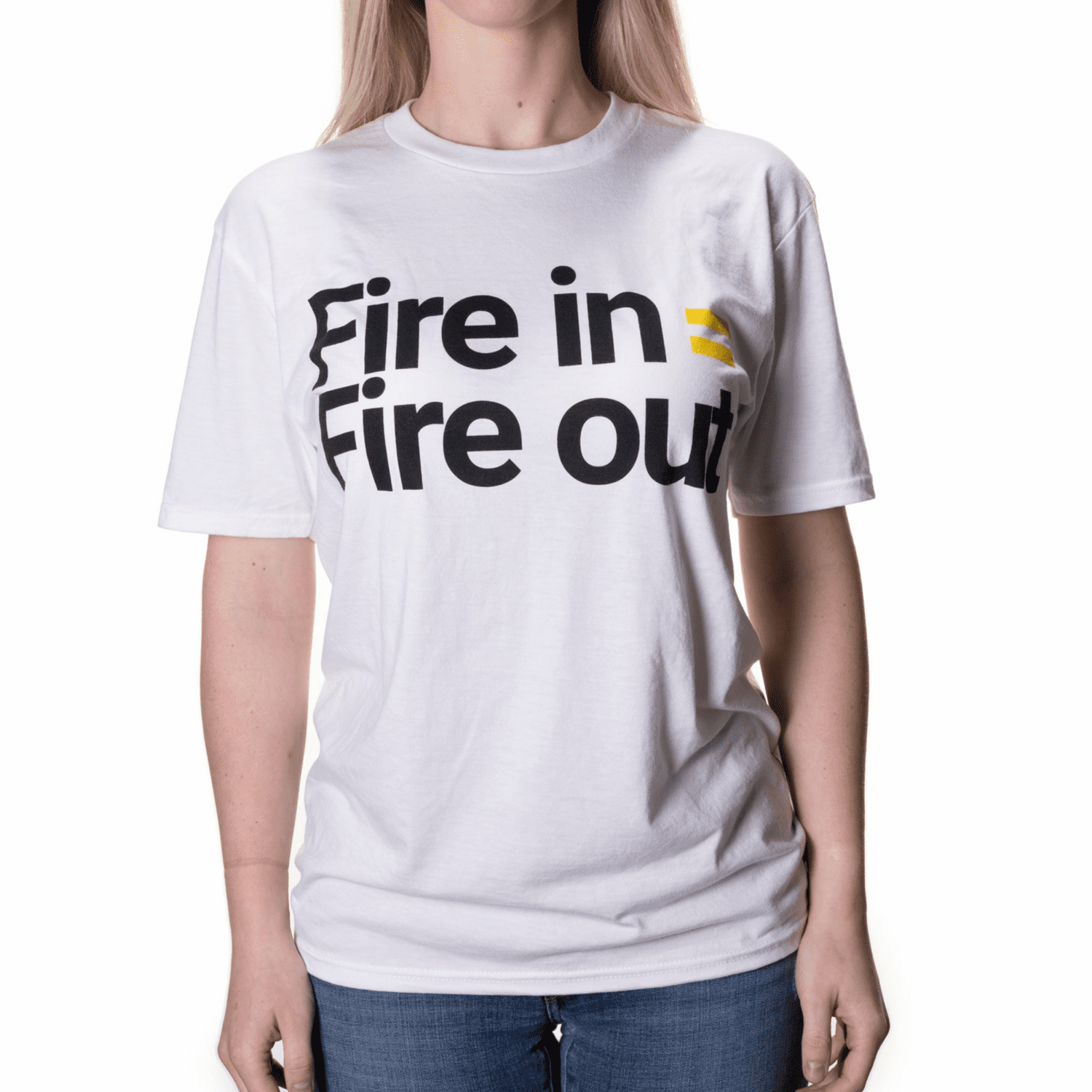 Fire In = Fire Out Tri Blend T-Shirt-3