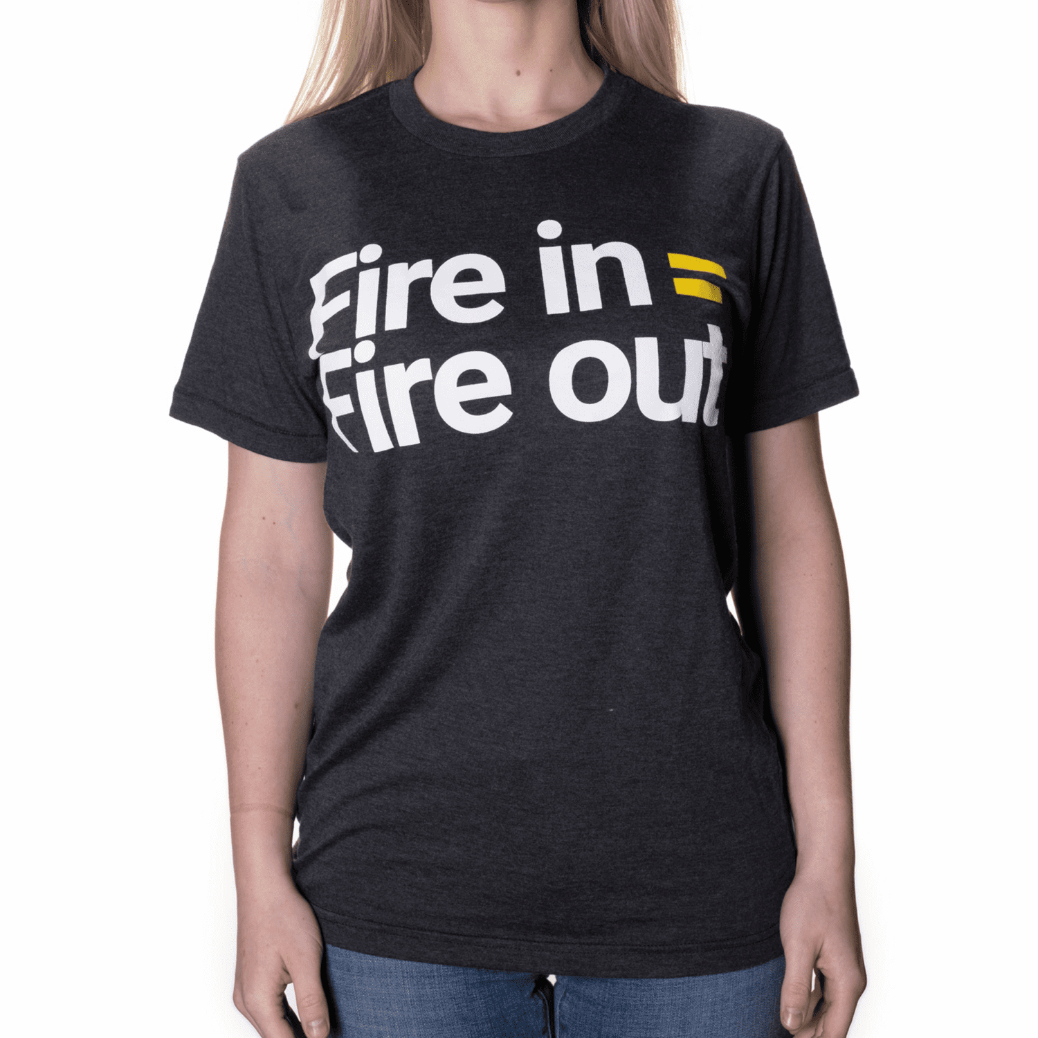 Fire In = Fire Out Tri Blend T-Shirt-2