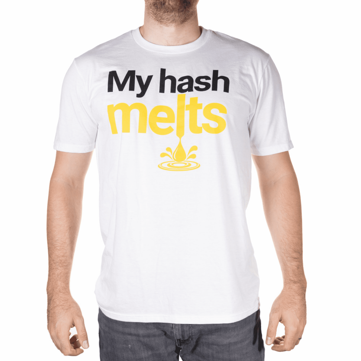 My Hash Melts Tri Blend T-Shirt-2