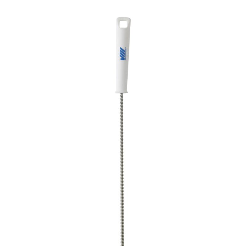 Flexible White 30" Tube Brush Cleaning Handle-1