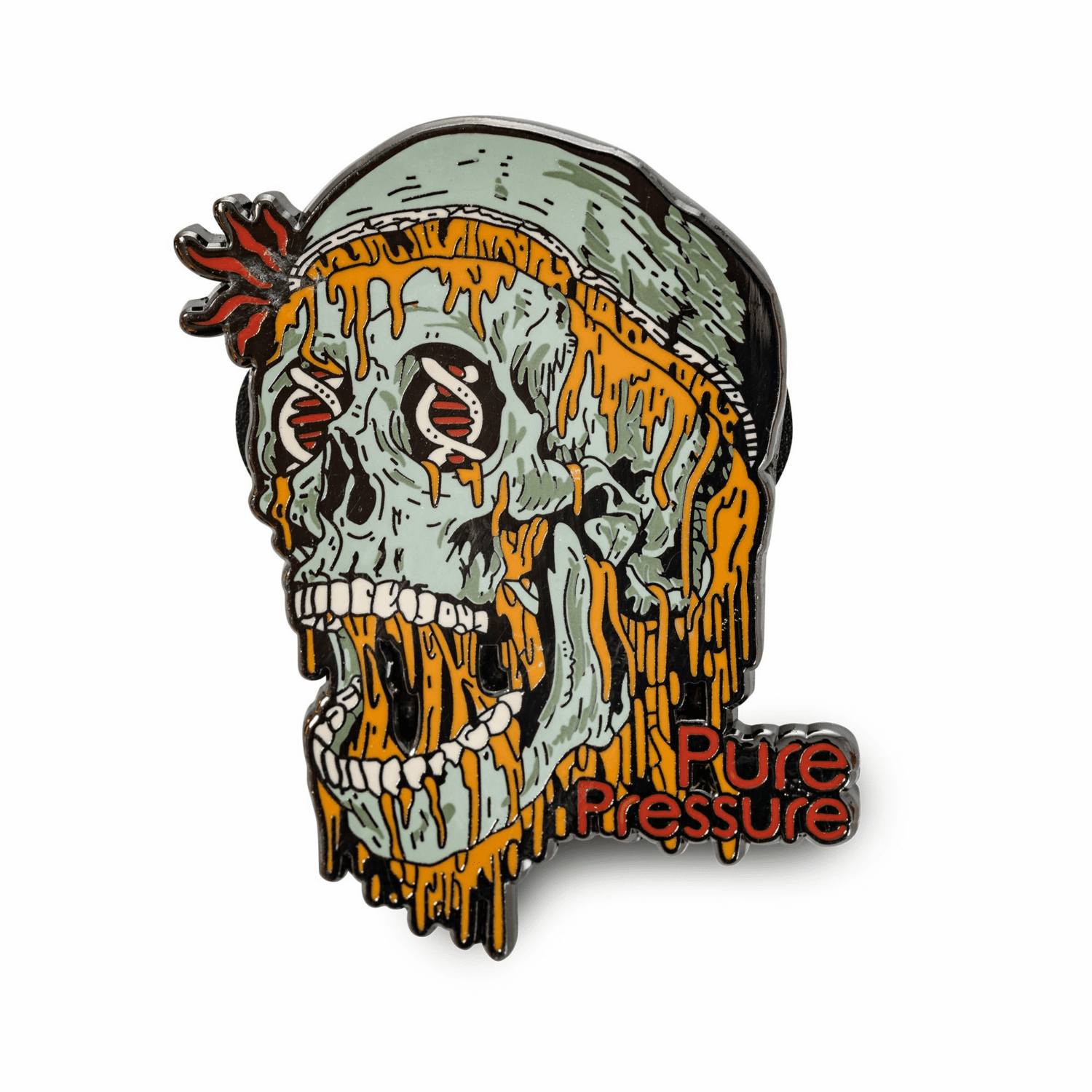 Rosin Skull Hat Pin-1