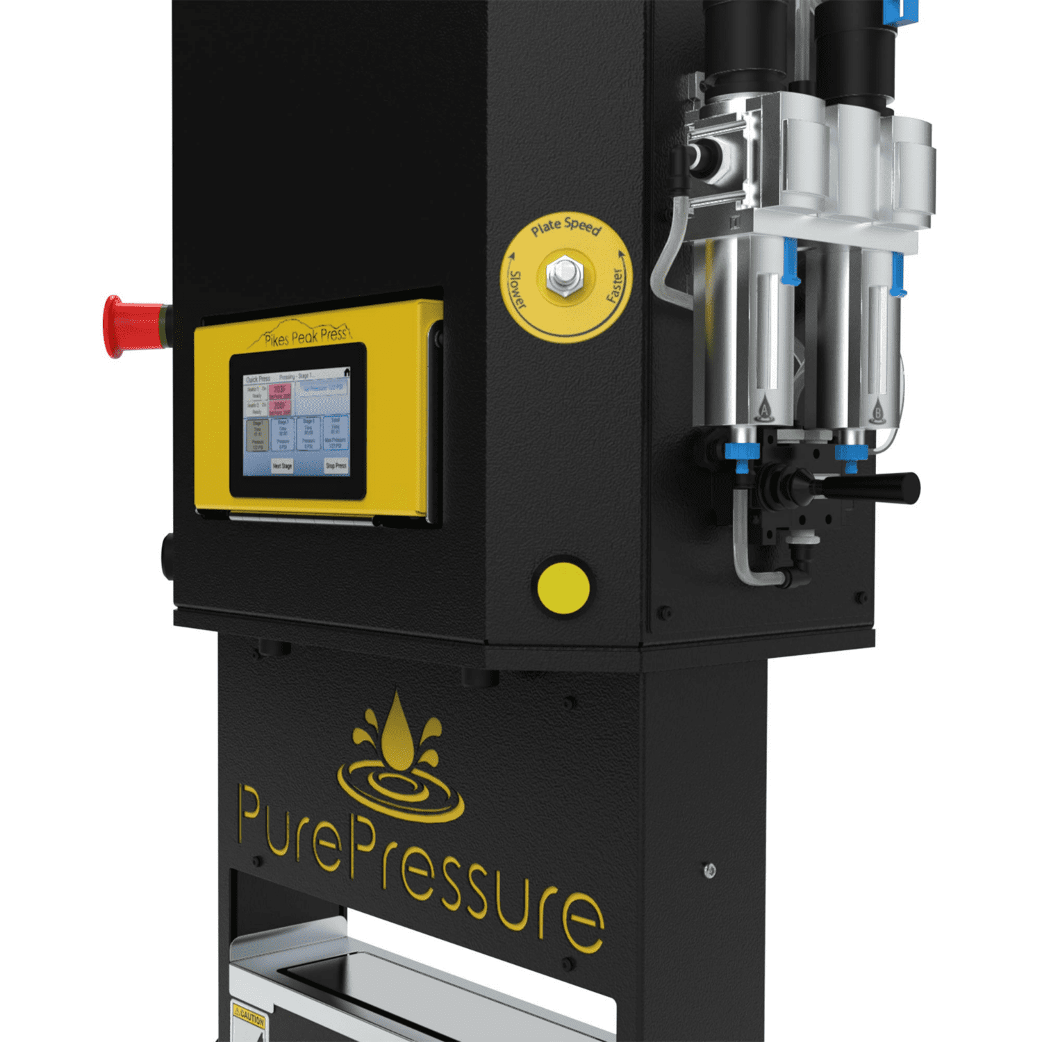 Pikes Peak V2 - 5-Ton Pneumatic Rosin Press-2